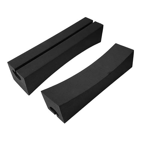 Roof Bars, 2 Pieces Universal Car Roof Bars, Portable Quick Assembly Roof Bars for Surfboard, Kayak, Snowboard, 40.5 x 9 x 10 cm (1/5)