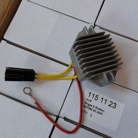 20 AMP 847268 AVR Spannungsregler, Generator-Spannungsregler, 20 Ampere, Stabile Ausgangsspannung. (1/4)