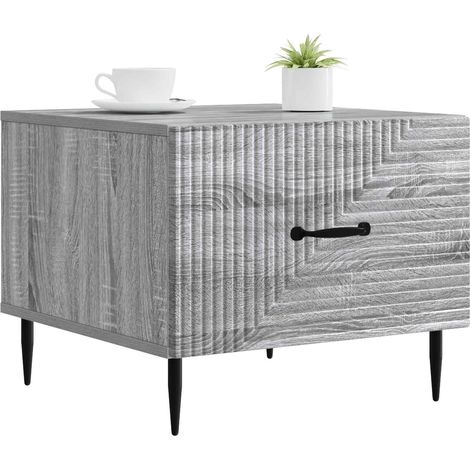 Maison Exclusive - Couchtisch Graues Sonoma 49 x 50 x 40 cm Holzw