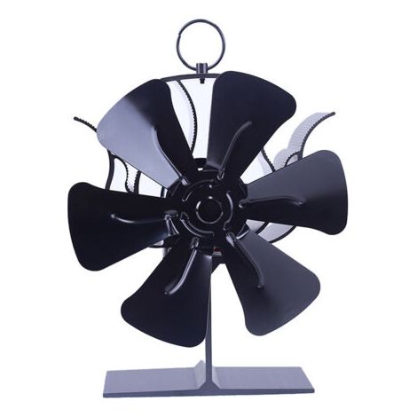 Ventilateur de cheminée, ventilateur thermique à bois, conception silencieuse, adapté à la circulation de la chaleur écologique à la maison -21CM×13CM×16CM (1/5)