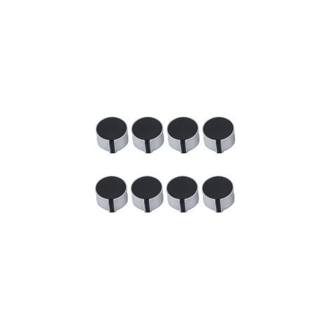 Set mit 8 Gasherdknöpfen, 8 mm, Herdknöpfe, Küchenzubehör