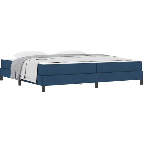 Maison Exclusive - Boxspringbett mit Matratze Blau 200 x 200 cm S