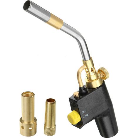 Chalumeau à gaz Mapp TS8000 en laiton à gâchette haute intensité réglable C₃H₈ (1/2)