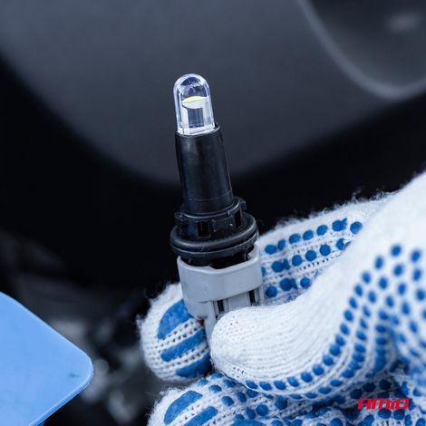 AMPOULES W5W T10 LED DIODES COB HPC 12V LENTILLE (1/4)