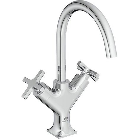 IDEAL STANDARD BD151AA Mitigeur de lavabo Joy Neo avec garniture d'évacuation (1/2)