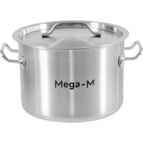 Pentola da catering media con coperchio Mega-M Standard 9 l dia. 25 cm x h 18 cm N (1/5)