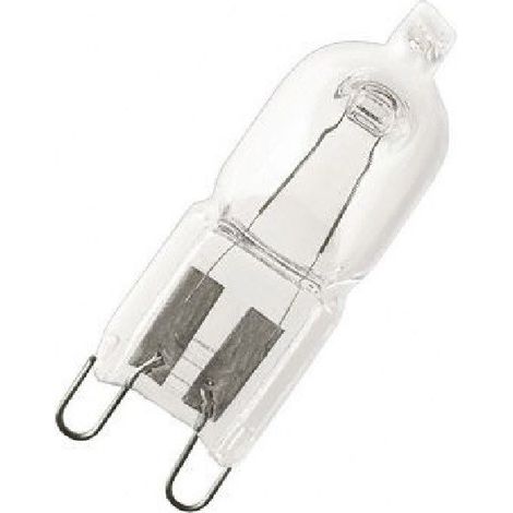 Lampe halogène G9 25W 2700K – 260 lm – Longueur 43 mm – Pour four Bosch – Durée de vie 2000 h – Technologie halogène