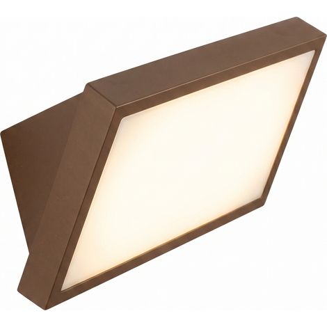 Applique LED da Esterno 24W 2500 lm IP65 con 3 Colori Luce Marrone (1/4)