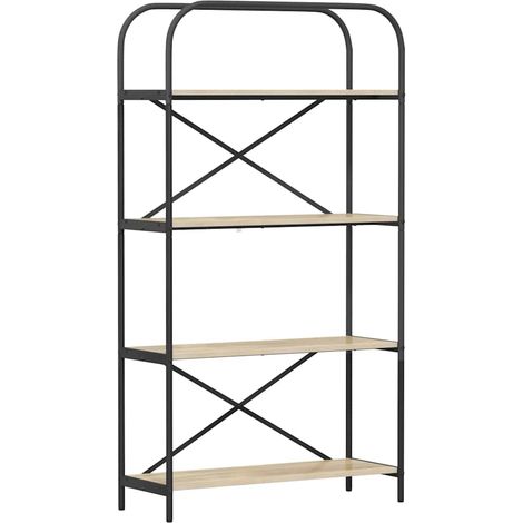 Étagère Chêne Sonoma 80 x 30 x 146 cm Bois d'ingénierie (1/5)