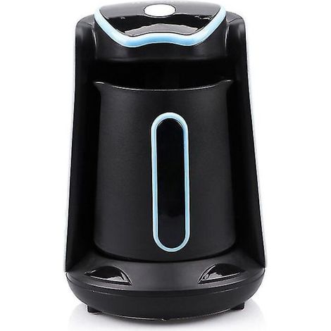 Cafetière turque automatique 600 W, cafetière électrique de qualité alimentaire, bleue (1/5)