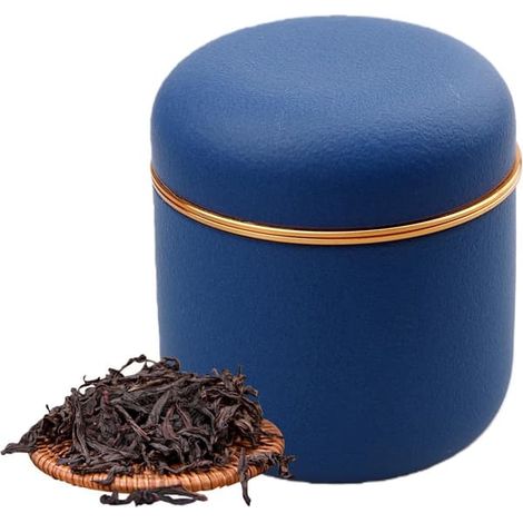 Théière en céramique - Pot en céramique - Bocaux de conservation pour grains de café - Simple - Récipient de rangement - Petit et portable - Résistant à l'humidité (1/5)