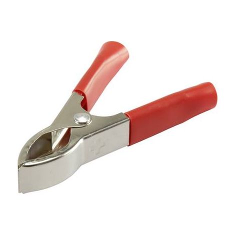 TRU COMPONENTS 93038c27 Pince crocodile rouge Longueur: 70 mm 1 pc(s) (1/2)