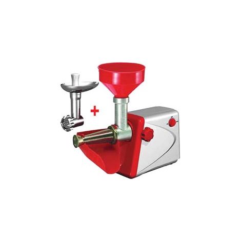 COMBINATO PASSAPOMODORO + TRITACARNE ELETTRICO ARTUS C25 385W 385w REBER