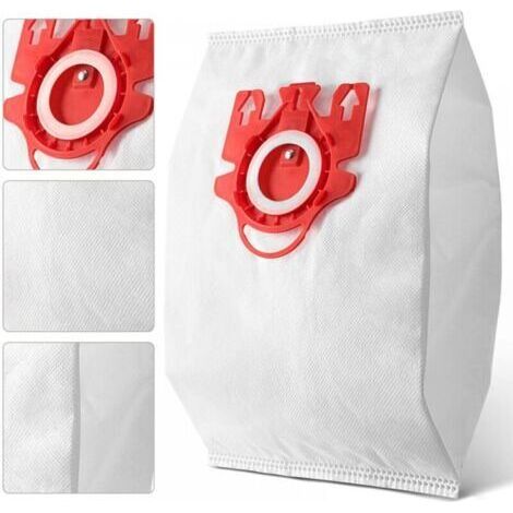 Set di 10 sacchi aspirapolvere in sostituzione, accessori per aspirapolvere, filtro in cotone, rosso - AUTRES (1/3)