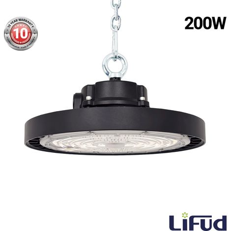 Cloche LED industrielle UFO - CCT - 200W - 170lm/W - Pilote