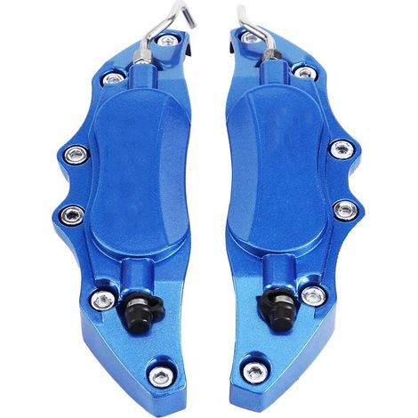 Lot de 2 protections d'étrier de frein en aluminium pour moyeu de roue 14-15 pouces (petite taille). (1/5)