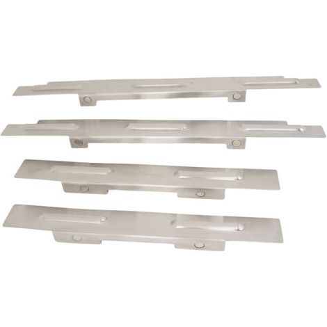 Pare-vent en acier inoxydable pour plaques de cuisson Blackstone de 71 cm (28 pouces), accessoires pour la cuisson en extérieur (1/5)