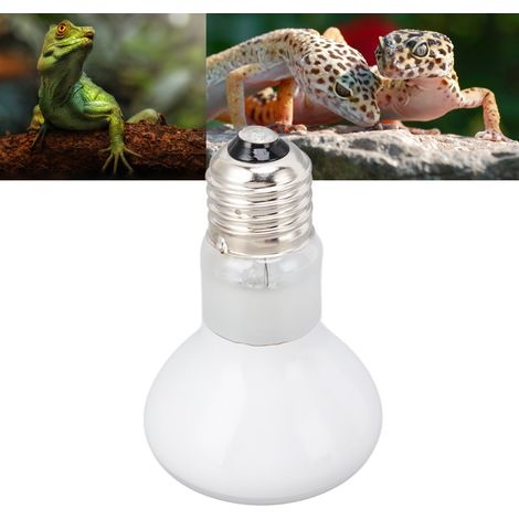 Ampoule E27 pour amphibiens, serpents, reptiles, lampe chauffante, veilleuse, lampe de jour, UVA 100 W (1/5)