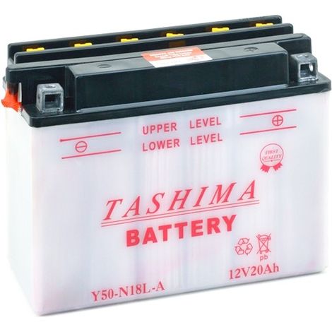 Batterie Plomb Tashima Renforcée Pour Autoportée Et Utilitaire 12v, 20a. L: 205, L: 90, H:162mm, + à Droite. (livrée Avec Acide