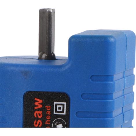Blaues elektrisches Bohrmaschinen-Säge-Adapterset, handliches, hochfestes und sicheres Bohrmaschinen-Säge-Adapterset, 1 Adapter mit 3 Sägeblättern (1/5)