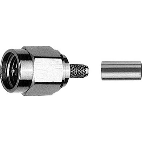 Telegärtner 100024606 100024606 SMA-Steckverbinder Stecker, gerade 50 Ω 1 St.