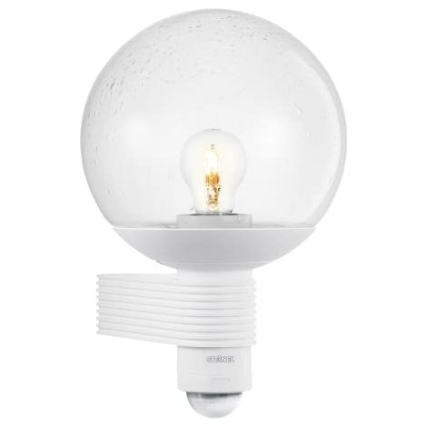 STEINEL 611118 LUCE PER ESTERNI L 400 S BIANCO/BIANCO (1/4)