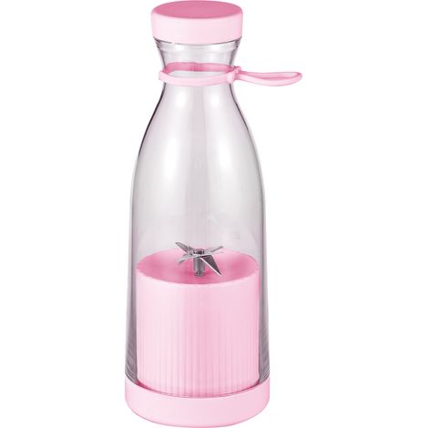 Decdeal – Mini mélangeur électrique portable 380 ml – 6 lames pour smoothies et jus – Batterie rechargeable – Moteur puissant pour voyages et cuisine