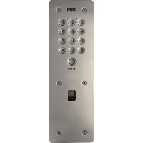 Clavier code pt25+emp inox microbille URMET CE20IM64