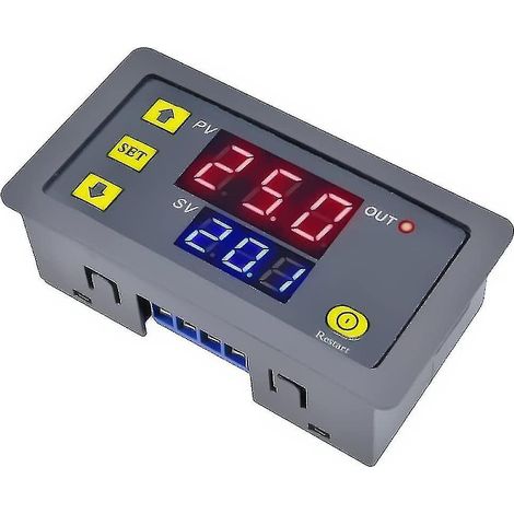 Relais temporisé 12 V, relais de minuterie 12 V, numérique extérieur (1/5)