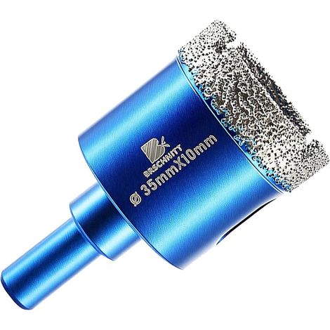 Couronne diamant 35mm pour carrelage, granit, marbre - Perceuse sèche (1/5)