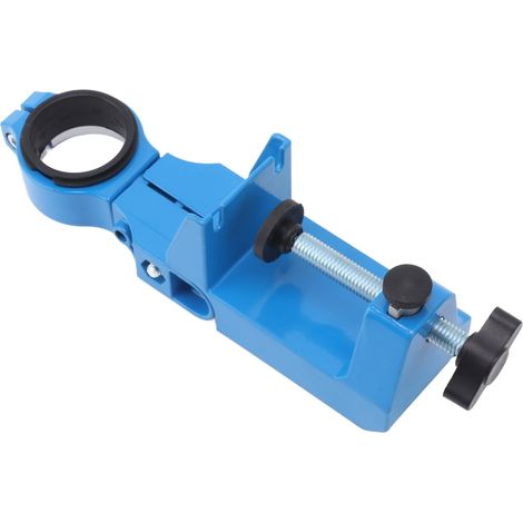 Support de perceuse d'établi réglable à 360° avec support de fixation pour perceuse à main et pied de table (1/5)