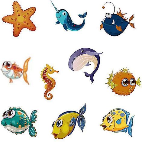 10 autocollants animaux (1/3)