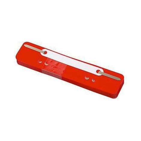 SOENNECKEN Heftstreifen Soennecken 3,4 x 15 cm (B x H) Polypropylen rot 25 St./Pack. (1/3)