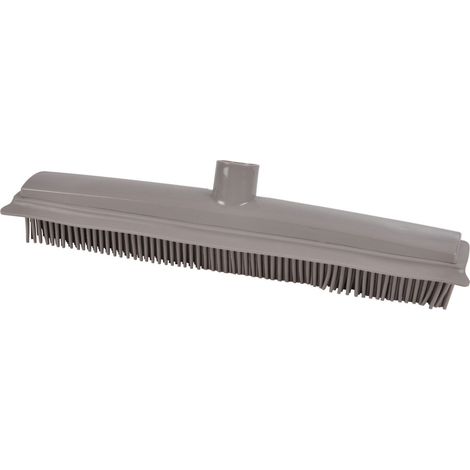 Tête de Balai avec Raclette "Poils" 31cm Taupe