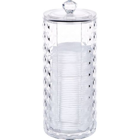 Boîte de rangement pour cotons-tiges - boîte de rangement haute et transparente (1/5)