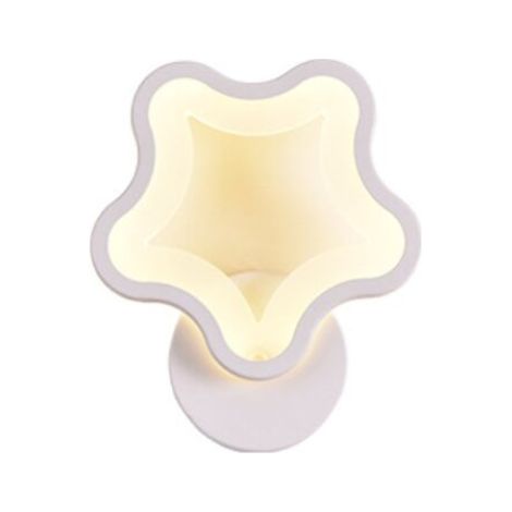 Applique murale LED d'intérieur, éclairage décoratif pour chambre/table de chevet/bureau/salon/couloir, 20,5 x 9 cm, 8 W, lumière chaude (1/4)