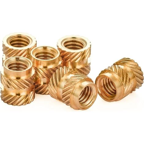 Cornes en bronze antique, métal, insert thermofusible laiton M4 (1/5)