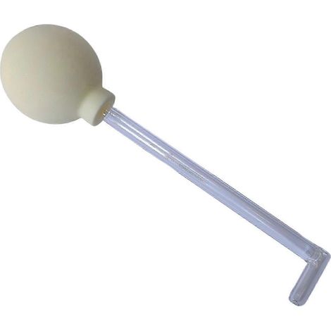 Dispositif manuel d'amygdalectomie, en forme de boule de verre avec un long tube, compatible avec les adultes et les enfants, jaune. (1/4)
