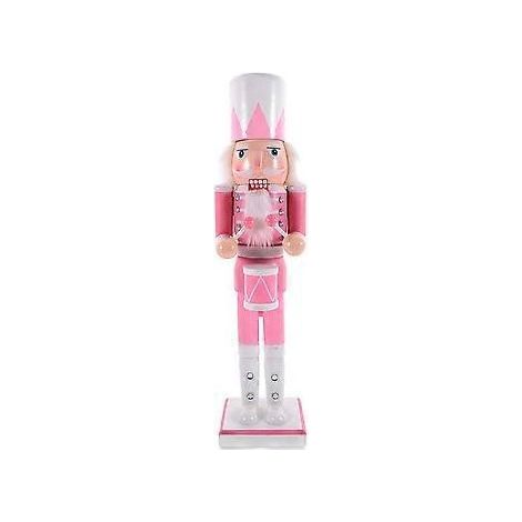 Figurine de soldat de Noël Casse-Noisette, poupée de table en bois (comme illustré 2) (1/2)