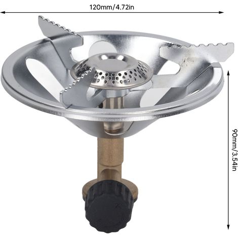 1350W Réchaud de Camping Portable Haute Capacité Léger pour Pique-nique Voyage Cuisinière Gaz Extérieur Solide (1/5)