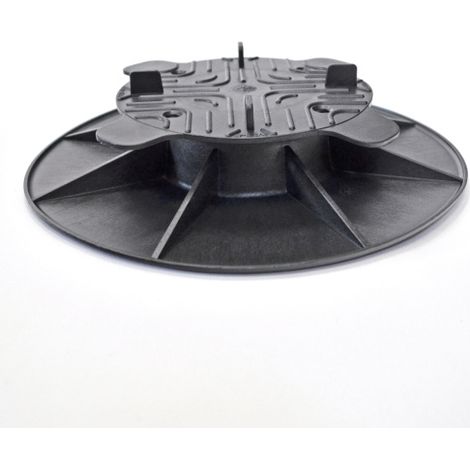Plot terrasse - Lambourde larg. max. 55 mm - Hauteur réglable de 3 à 5 cm - Lot de 10 (1/5)