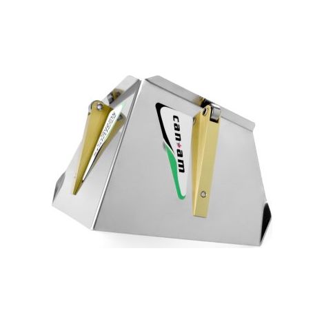 Lisseur d’angle standard avec roulettes / flusher 10,16 cm - CAN-AM