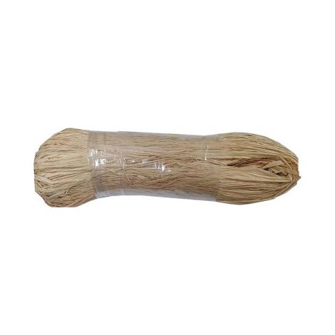 RAFIA NATURALE MATASSINA CONFEZIONE DA 150 GR COLORE BEIGE (25783)