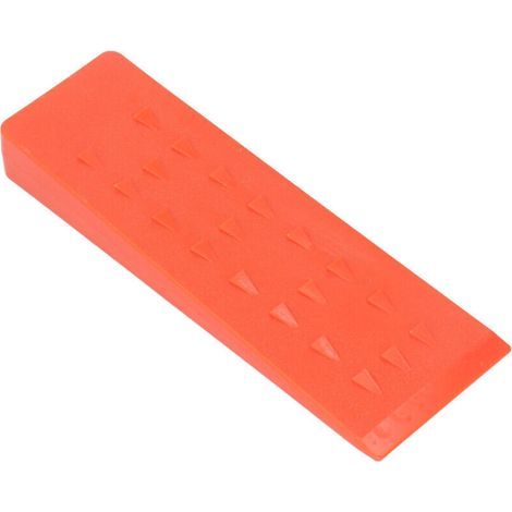 Coin D'abattage en Plastique ABS de 10 Pouces avec Pointes Dentelées pour Une Coupe D'arbres en Toute sécurité, Facile à Conduire et, Idéal pour Les Professionnels de (1/4)
