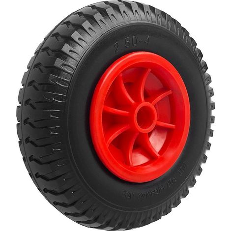 1 roue pleine 10 pouces pour chariot de kayak canoë, pneu de remplacement (1/5)
