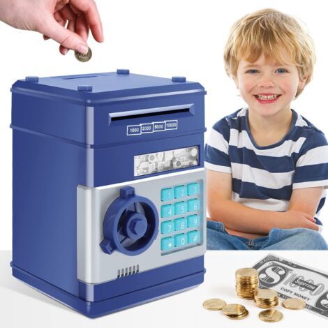 Tirelire électronique avec coffre-fort ATM et code pour enfants