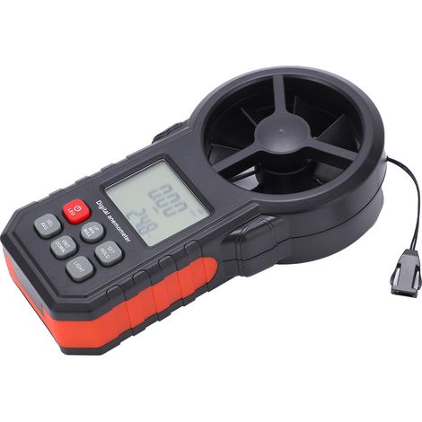 Anémomètre de Poche Numérique MS6252A pour Mesurer la Vitesse et le Débit d'Air (1/5)