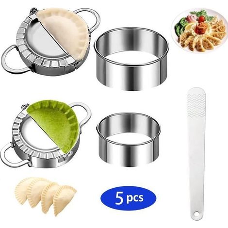 Online Store - Moule à Ravioli,Moule à Pelmeni,Machine à raviolis,moule à boulettes,Cuillère à remplir,Rond Découpe Moule,pour Wontons,Dumplings (1/4)
