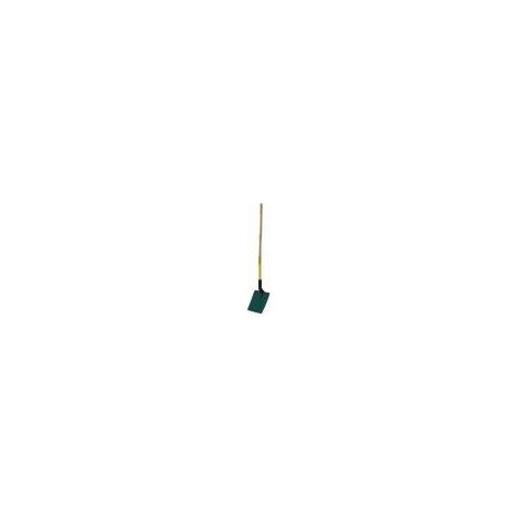 Pelle carrée tôle 25 cm manche bois TP 110 cm certifié PEFC 100% - Leborgne