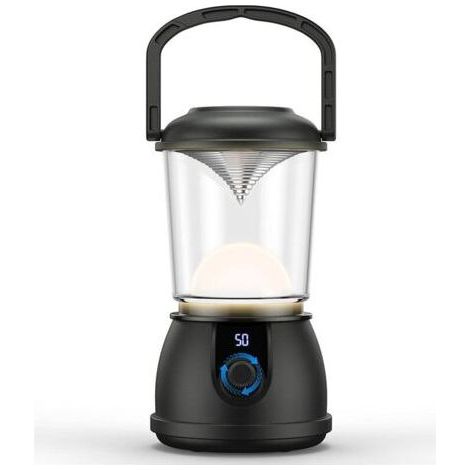 Powerful LED Rechargeable Camping Lamp - 10000mAh, Dimmable, 5 Lighting Modes - Waterproof - Portable for Camping, DIY, Fishing, Garage, Basement (1/5)
